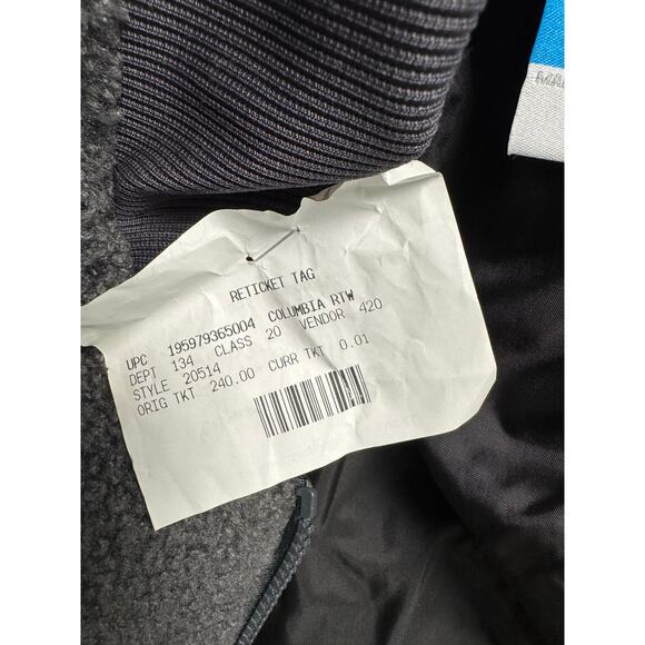 Columbia Puffect Novelty Jacket - Women's GRAY NWOT SIZE L - Picture 6 of 10